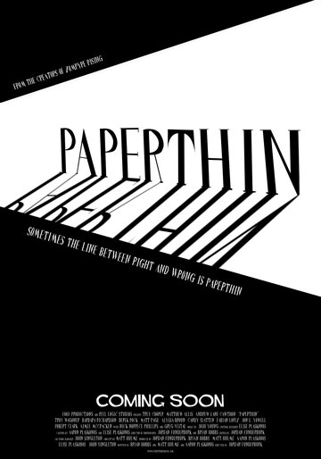 Paperthin трейлер (2012)