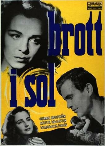 Brott i sol трейлер (1947)