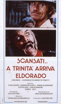 Пошли прочь... Троица прибывает в Эльдорадо трейлер (1972)
