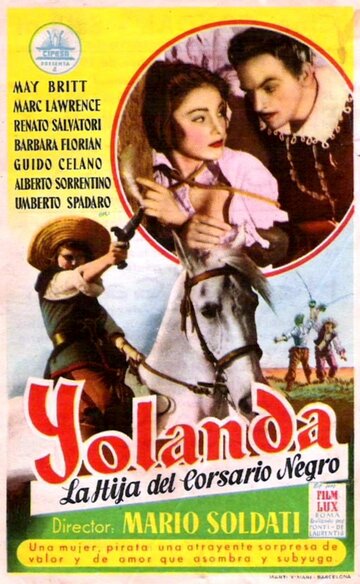 Иоланда, дочь Черного корсара трейлер (1953)
